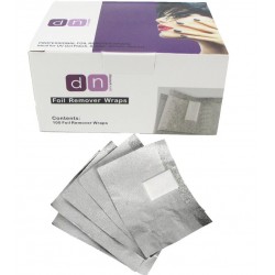 DN Foil Remover Wraps Soak Off Gel Polish Acetone – Box of 100