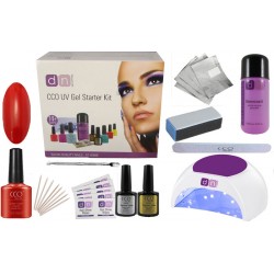 Wildfire Deluxe 1 Colour Nail Gel Kit With Choice of Lamp